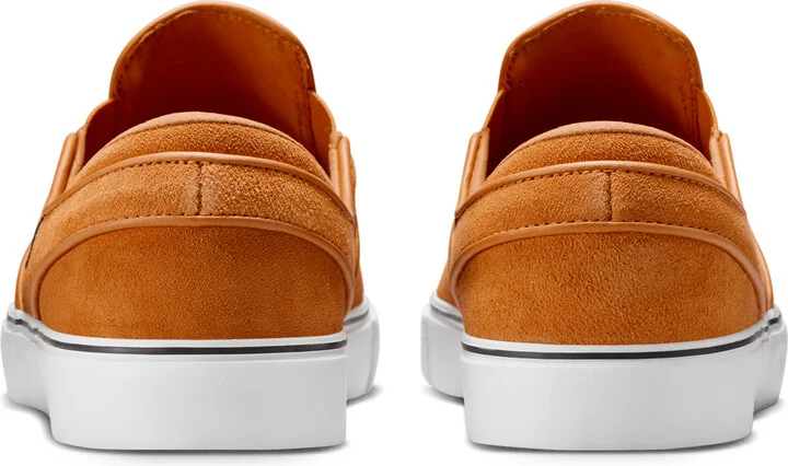 Men's Nike SB Janoski+ Slip Skate Shoes in Orange | FN5893-800 - Image 6