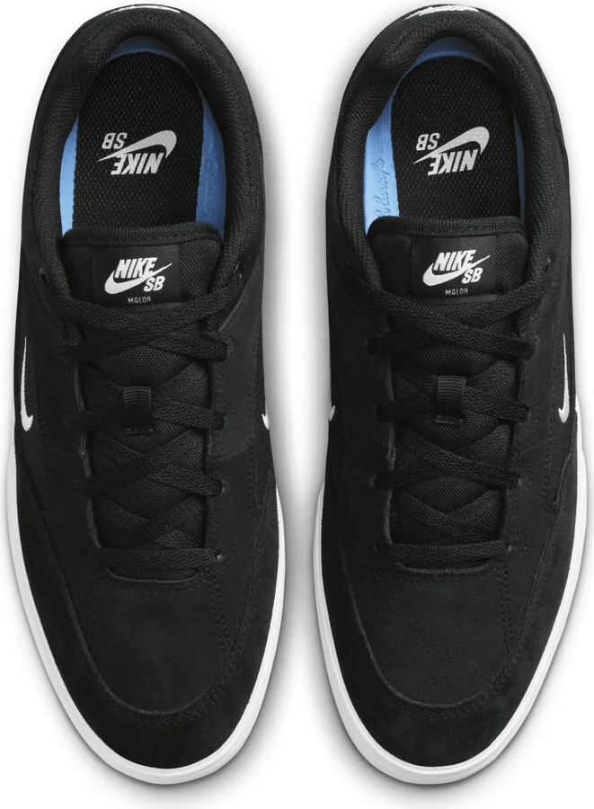 Men's Nike SB Malor Shoes in Black | FV6064-001 - Image 4
