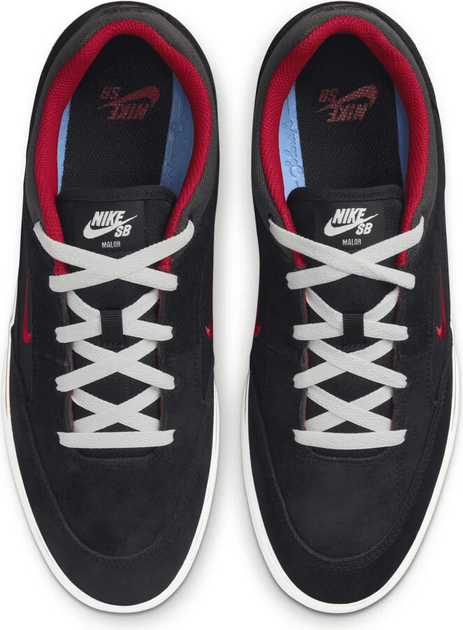 Men's Nike SB Malor Shoes in Black | FV6064-003 - Image 4