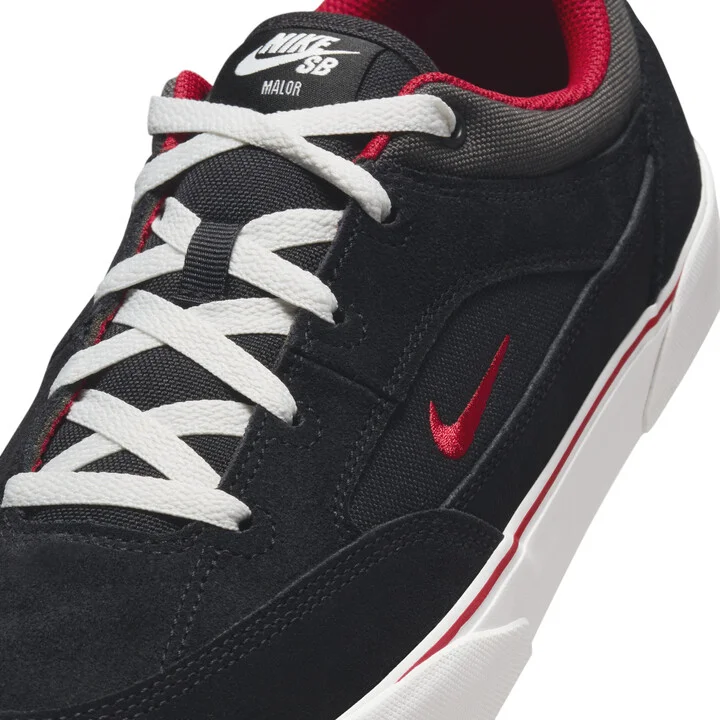 Men's Nike SB Malor Shoes in Black | FV6064-003 - Image 7