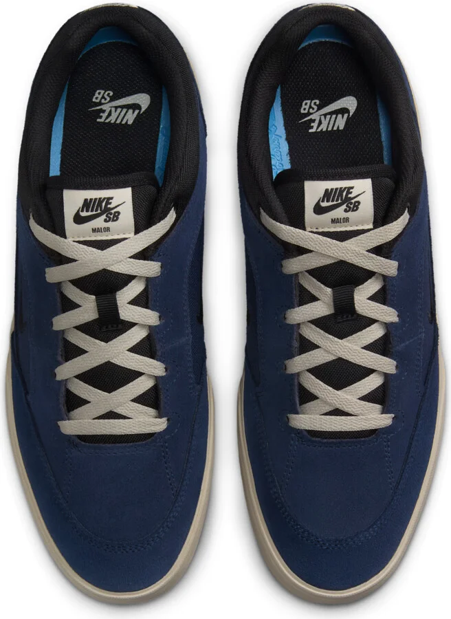 Men's Nike SB Malor Shoes in Blue | FV6064-401 - Image 4