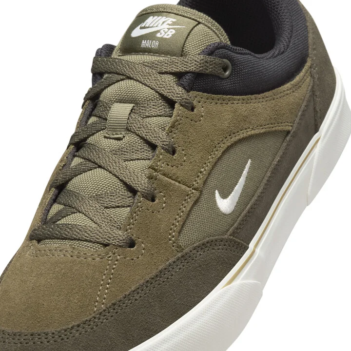 Men's Nike SB Malor Shoes in Green | FV6064-200 - Image 7