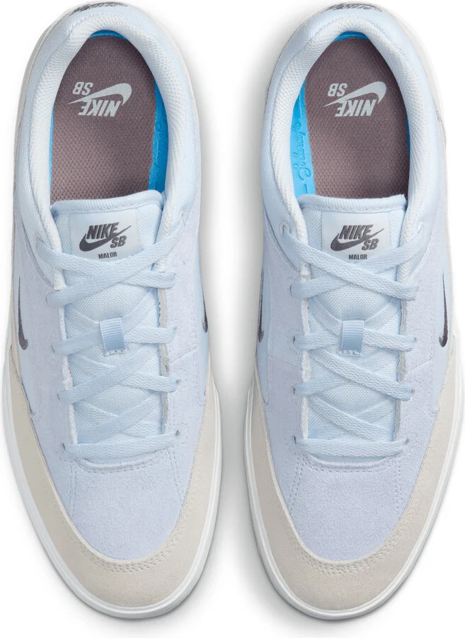 Men's Nike SB Malor Shoes in Grey | FV6064-007 - Image 4