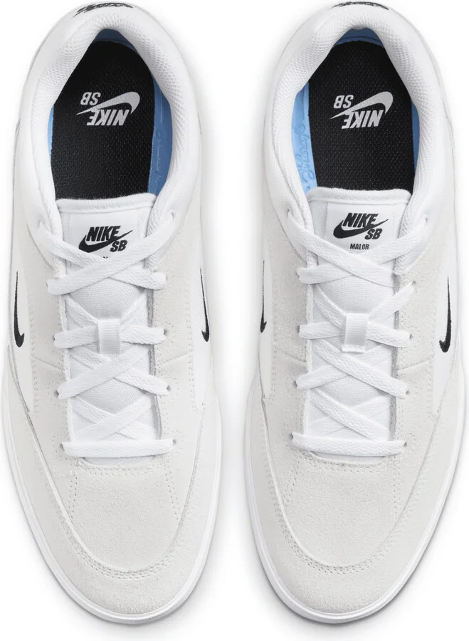 Men's Nike SB Malor Shoes in White | FV6064-101 - Image 4