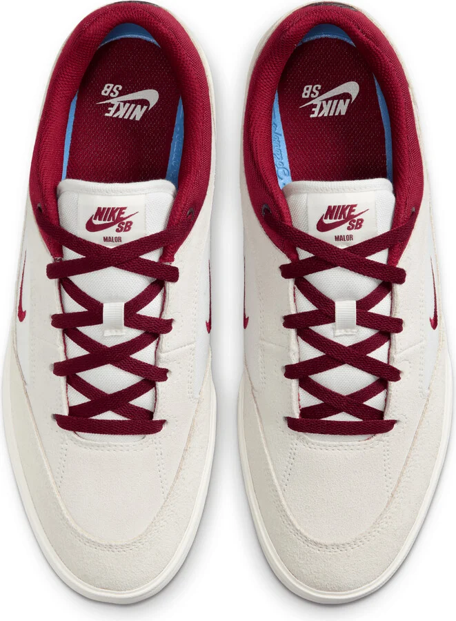 Men's Nike SB Malor Shoes in White | FV6064-102 - Image 4