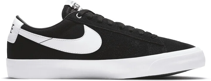 Men's Nike SB Zoom Blazer Low Pro GT Skate Shoes in Black | DC7695-002 - Image 3