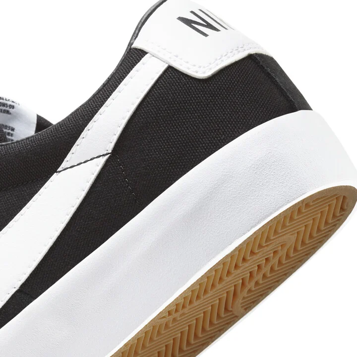 Men's Nike SB Zoom Blazer Low Pro GT Skate Shoes in Black | DC7695-002 - Image 8
