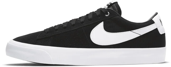 Men's Nike SB Zoom Blazer Low Pro GT Skate Shoes in Black | DC7695-002