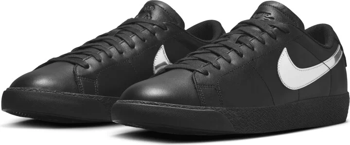 Men's Nike SB Zoom Blazer Low x Dancer Skateboards Shoes in Black | HJ6703-001 - Image 5