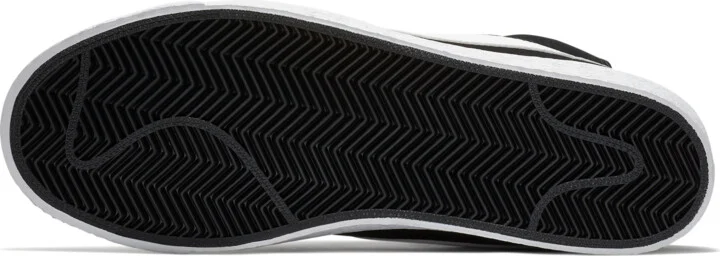 Men's Nike SB Zoom Blazer Mid Skate Shoes in Black | 864349-002 - Image 2