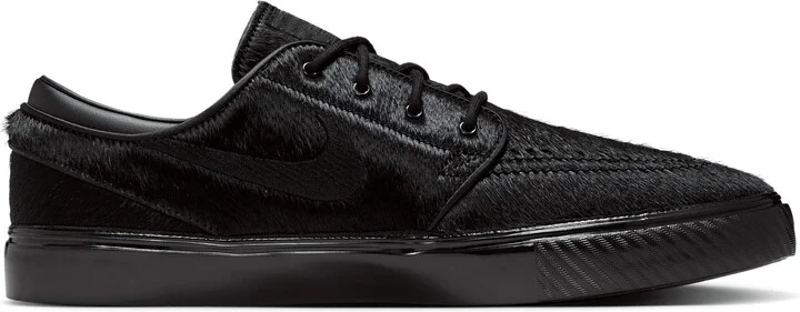 Men's Nike SB Zoom Janoski OG+ SE Skate Shoes in Black | HF3060-001 - Image 3