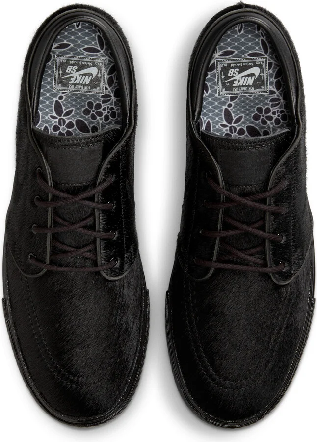 Men's Nike SB Zoom Janoski OG+ SE Skate Shoes in Black | HF3060-001 - Image 4