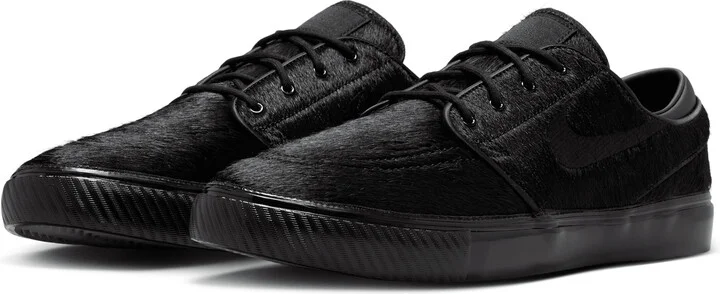 Men's Nike SB Zoom Janoski OG+ SE Skate Shoes in Black | HF3060-001 - Image 5