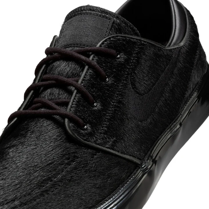 Men's Nike SB Zoom Janoski OG+ SE Skate Shoes in Black | HF3060-001 - Image 7