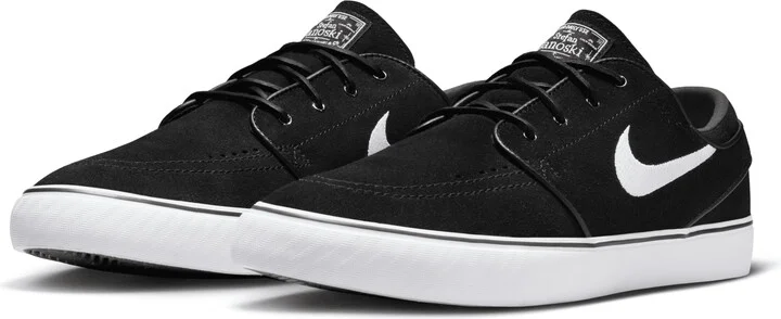Men's Nike SB Zoom Janoski OG+ Skate Shoes in Black | FD6757-001 - Image 5