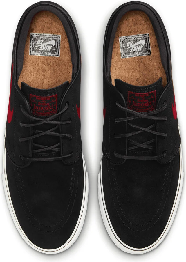 Men's Nike SB Zoom Janoski OG+ Skate Shoes in Black | FD6757-002 - Image 4