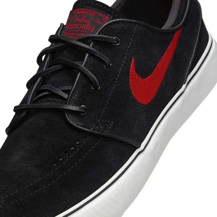 Men's Nike SB Zoom Janoski OG+ Skate Shoes in Black | FD6757-002 - Image 7