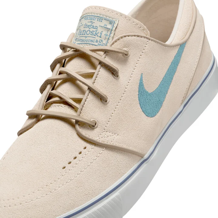 Men's Nike SB Zoom Janoski OG+ Skate Shoes in Brown | FD6757-101 - Image 7