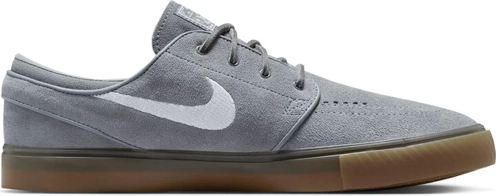 Men's Nike SB Zoom Janoski OG+ Skate Shoes in Grey | FD6757-003 - Image 3