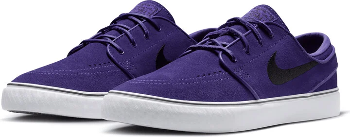 Men's Nike SB Zoom Janoski OG+ Skate Shoes in Purple | FD6757-500 - Image 5