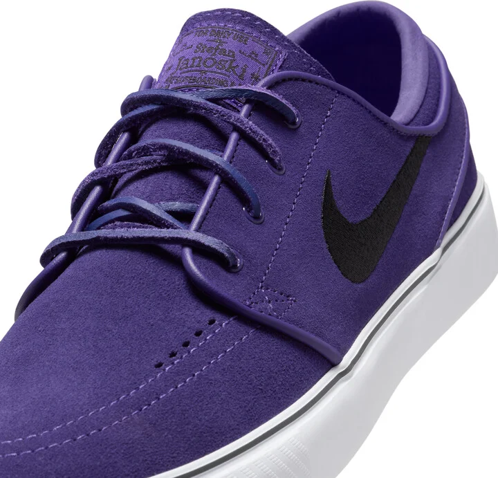 Men's Nike SB Zoom Janoski OG+ Skate Shoes in Purple | FD6757-500 - Image 7