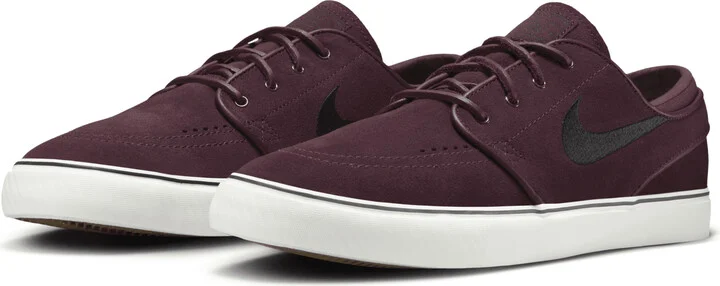 Men's Nike SB Zoom Janoski OG+ Skate Shoes in Red | FD6757-602 - Image 5