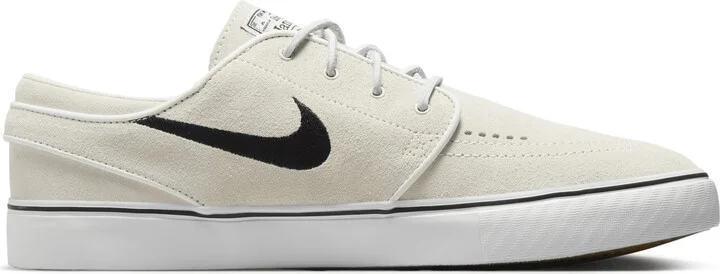 Men's Nike SB Zoom Janoski OG+ Skate Shoes in White | FD6757-100 - Image 3