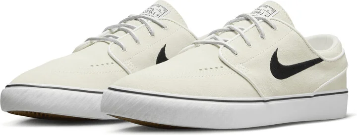 Men's Nike SB Zoom Janoski OG+ Skate Shoes in White | FD6757-100 - Image 5