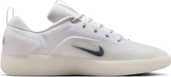 Men's Nike SB Zoom Nyjah 4 Skate Shoes in White | FQ1273-100 - Image 3