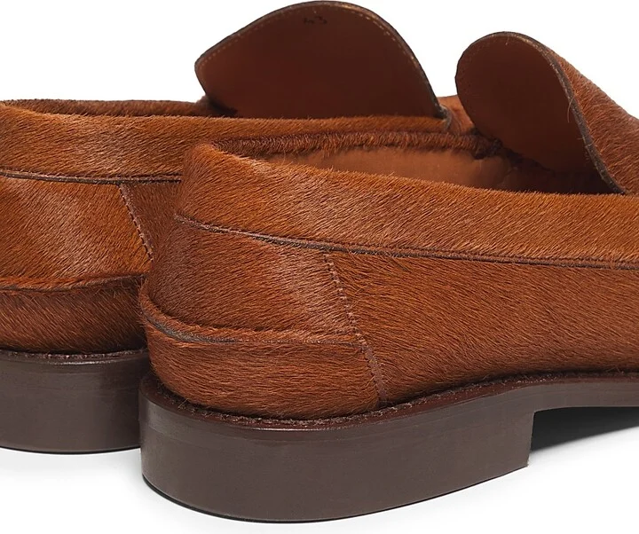 Men's Nombela Calf Hair Loafers - Tan - Size 7 - Image 3