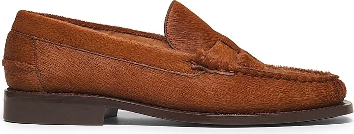 Men's Nombela Calf Hair Loafers - Tan - Size 7