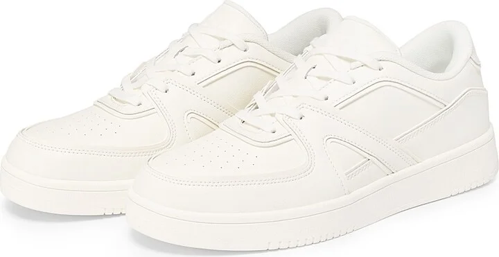 Men's Nostalgia 87 Leather Sneakers - Ivory - Size 7 - Image 2
