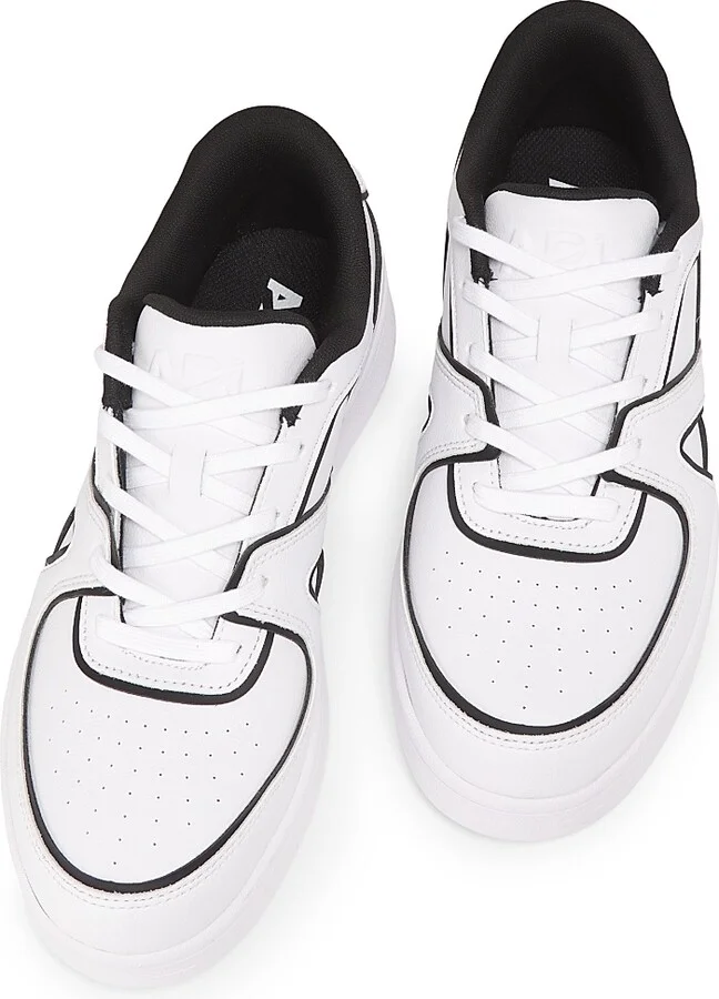 Men's Nostalgia 87 Leather Sneakers - Ivory - Size 7 - Image 9