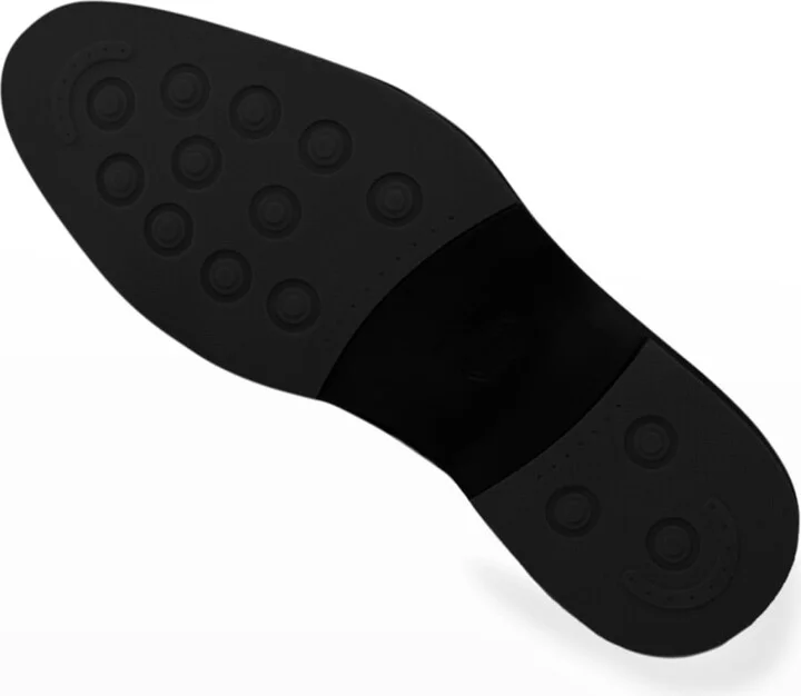 Men's Nova Bold Design Perforated Derby Shoes - Image 3