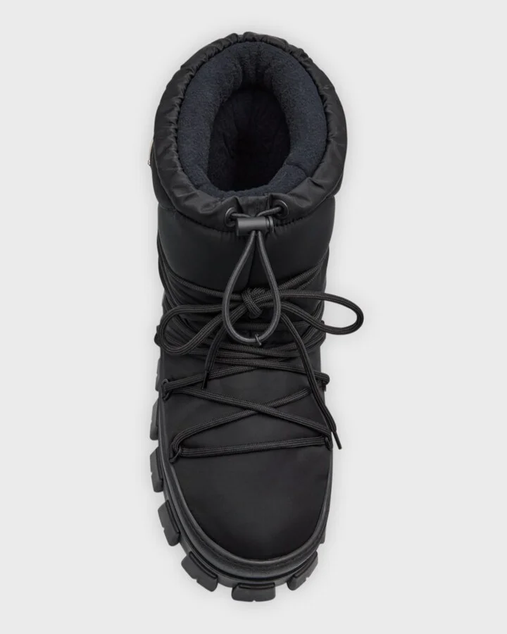 Men's Nylon Gabardine Apres Ski Boots - Image 3