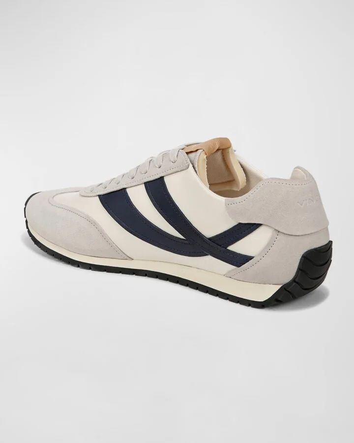 Men's Oasis Leather Runner Sneakers - Image 3