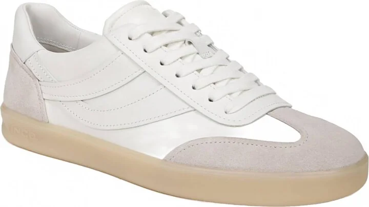 Men's Oasis-M Lace Up Retro Sneakers In Chk/horchata (White)