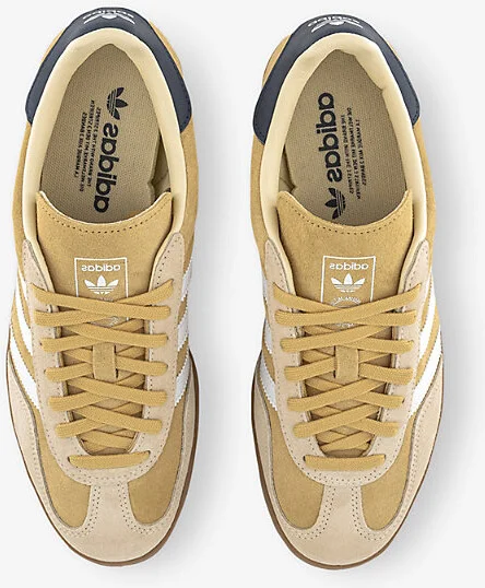 Mens Oat Gazelle Indoor Suede Low-Top Trainers Eur 44 / 10 Uk Men - Image 2