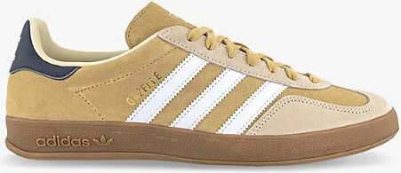 Mens Oat Gazelle Indoor Suede Low-Top Trainers Eur 44 / 10 Uk Men