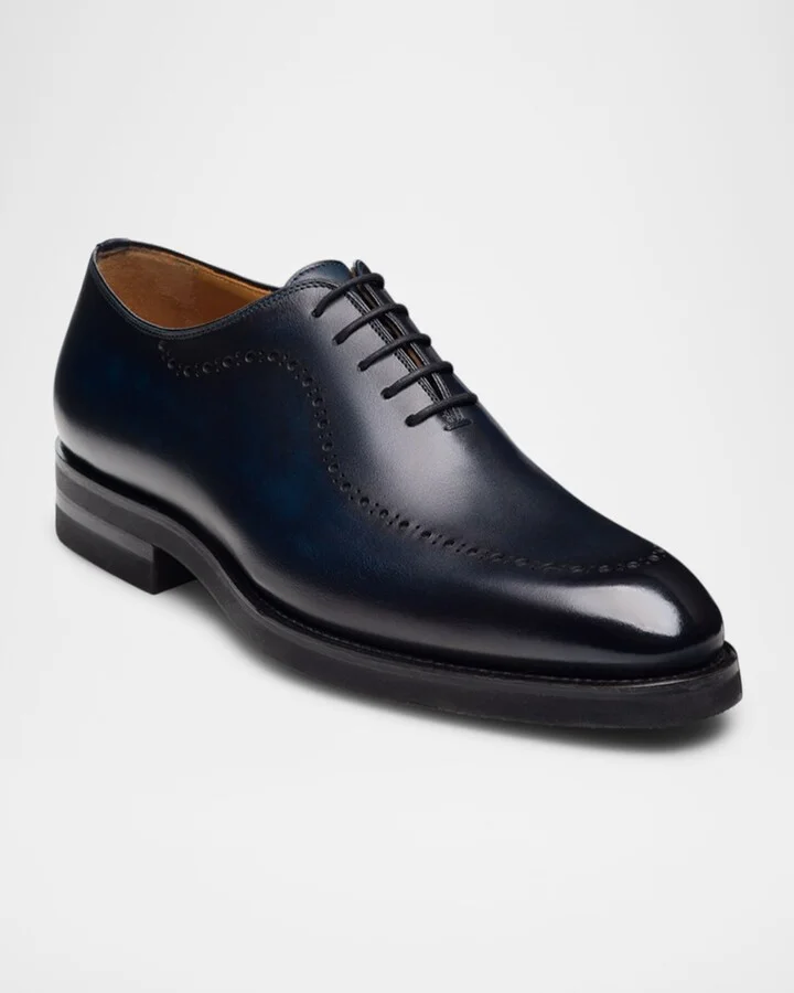 Men's Oberan Leather Oxfords - Image 4