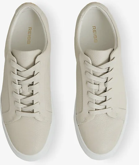 Mens Off White Luca Leather Low-Top Trainers Eur 45 / 11 Uk Men - Image 2