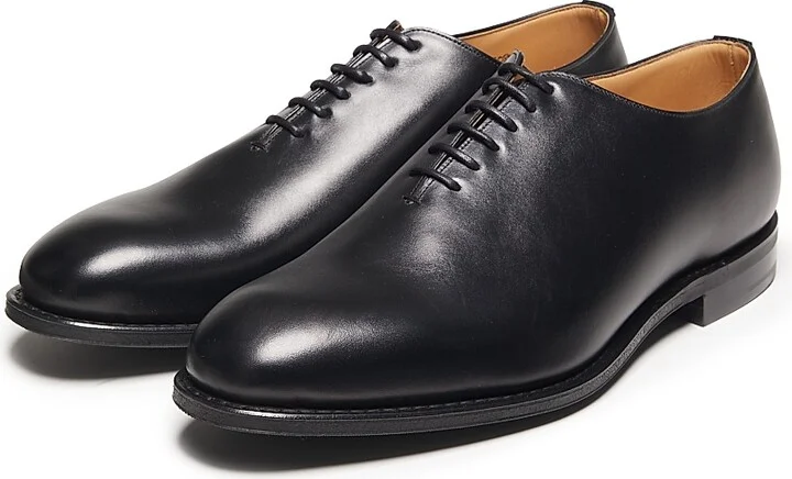 Men's Oldford Leather Wholecut Oxfords - Black - Size 9 - Image 2