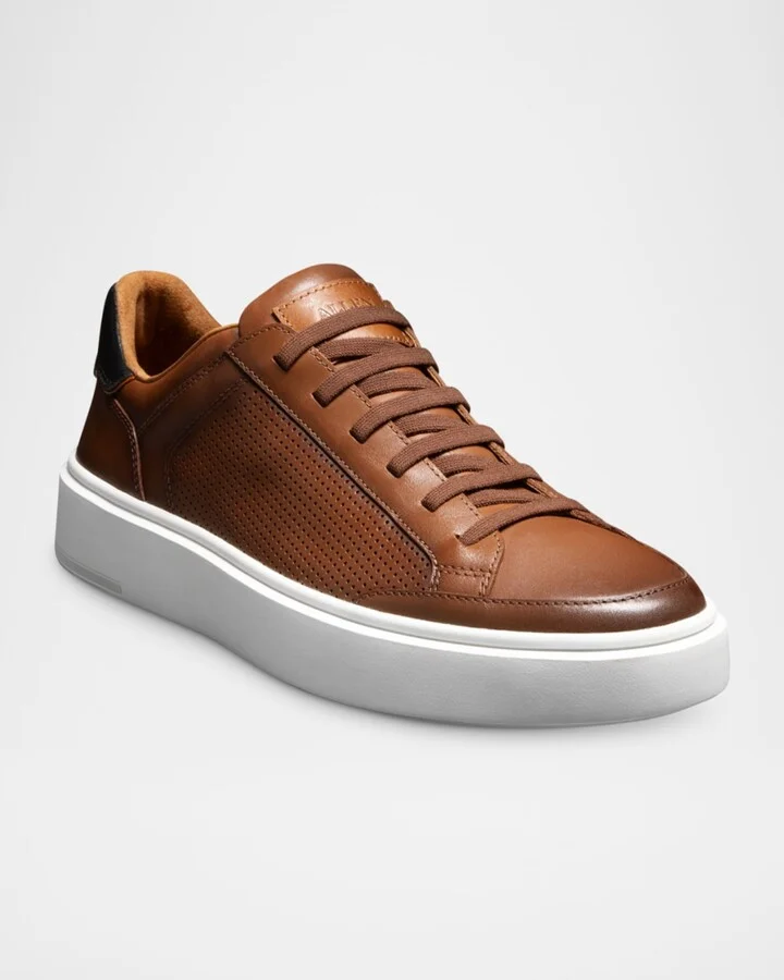 Men's Oliver Leather Slip-On Sneakers - Image 2