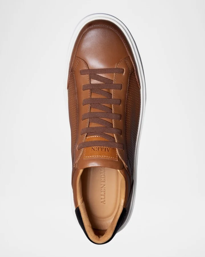 Men's Oliver Leather Slip-On Sneakers - Image 4