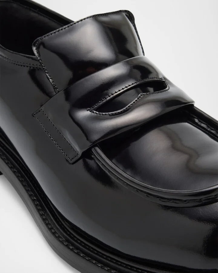 Men's Oliver Patent Leather Loafers - Image 3