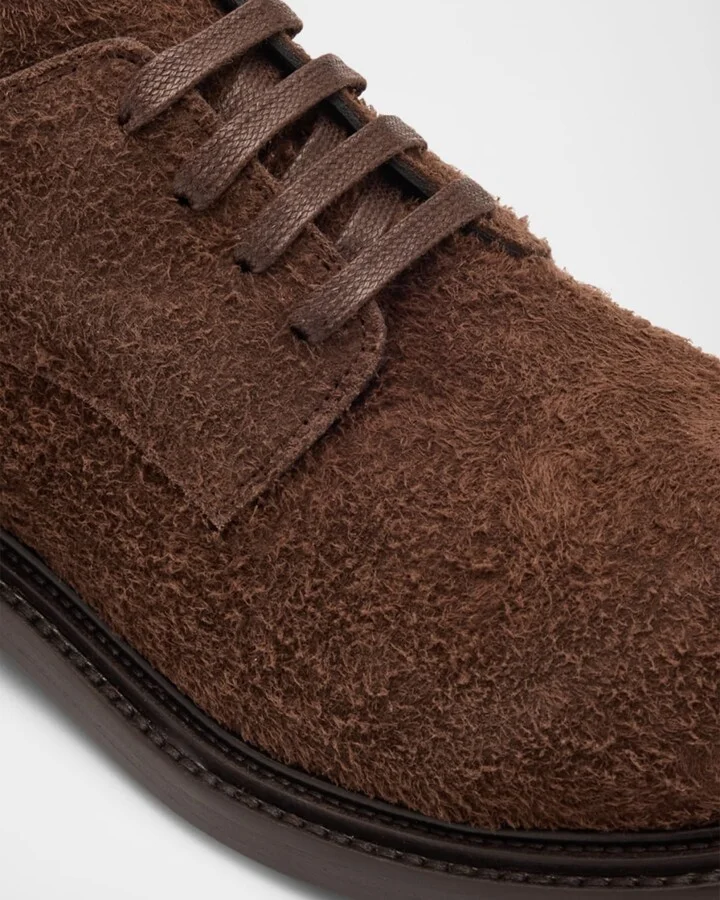 Men's Oliver Suede Derby Shoes - Image 2