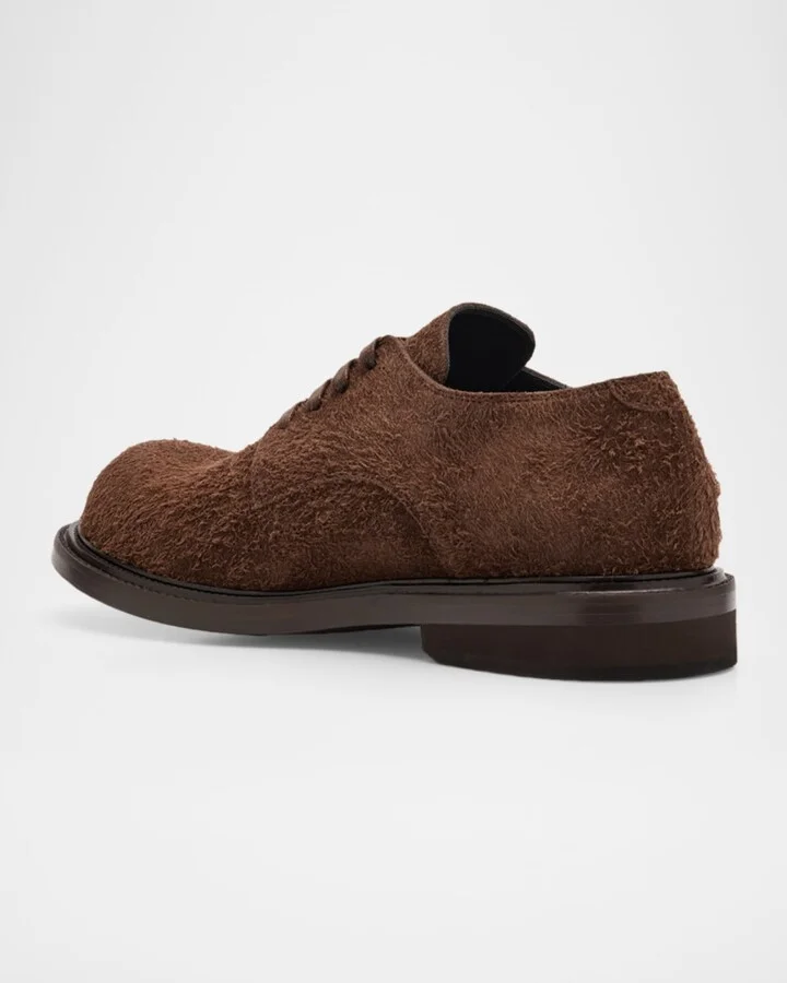 Men's Oliver Suede Derby Shoes - Image 10