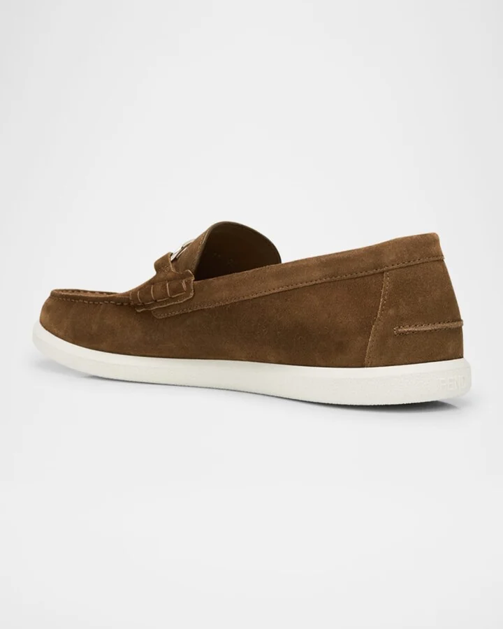 Men's O'Lock Suede Bit Loafers - Image 5
