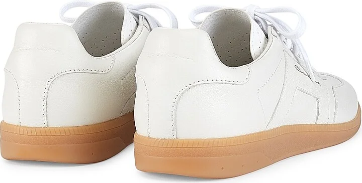 Men's Oly Calfskin Sneakers - White - Size 8 - Image 3