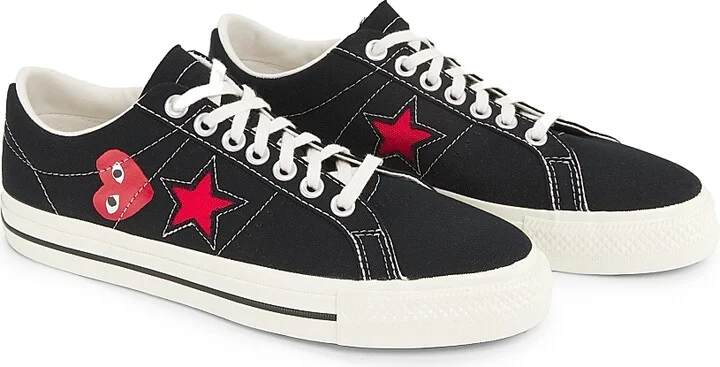 Men's One Star Low-Top Sneakers - Black - Size 3 - Image 2